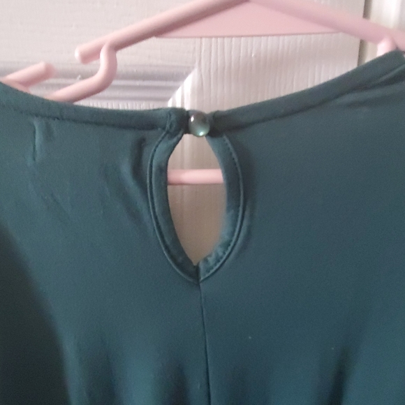 GB GIRLS HUNTER GREEN DRESS - Picture 4 of 4